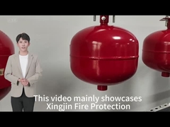 Gemakkelijk binnen- en buitenbrandbestrijdingssysteem FM200 7 bar