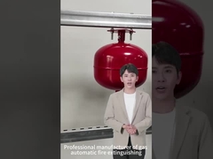 10 tot 1000 kg capaciteit Gasvormig brandblusysteem FM200 Brandblusysteem