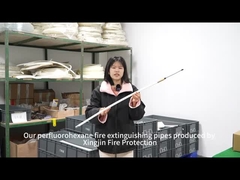 Automatische brandbestrijdingsbuis FM200