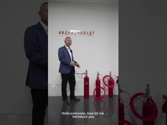 Branddetectiebuis met brandblusmiddel FM200