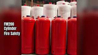 Stalen FM200 cilinderbrandbestrijding