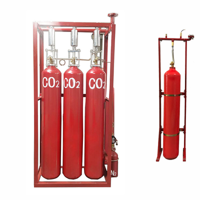 Enclosed Flooding CO2 Extinguishing System 5.7MPa For Hazard Protection